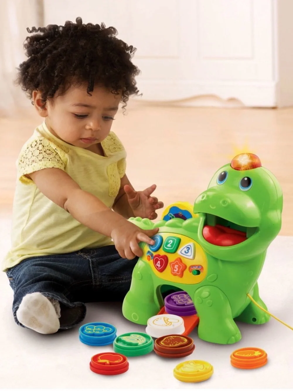 Vtech Chomp & Count Dino Toy - Green